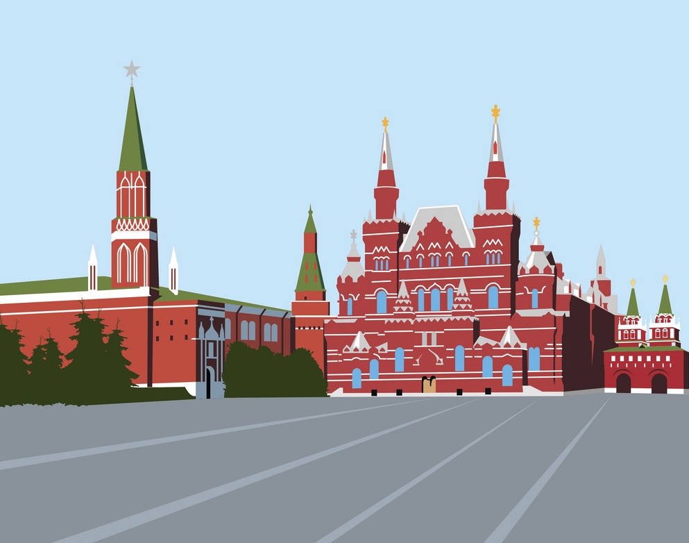 Red Square in Moscow 