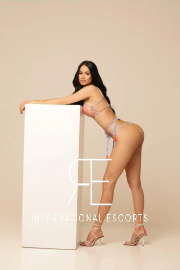 Brazilian escort in London bent over 