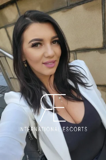 Busty brunette London escort Beauty 