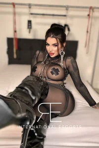 A profile picture of a sexy London escort named Mistress Daria