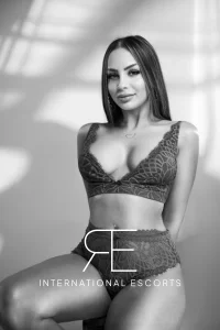 A profile picture of a sexy London escort named Selene